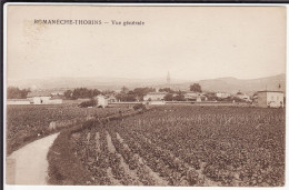 SAÔNE Et LOIRE - ROMANECHE-THORINS - Vue Générale ( Vignes ) - Bourgeois Frères - Altri & Non Classificati