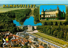 78 - Rambouillet - Le Château - Multivues - CPM - Flamme Postale De Rambouillet - Voir Scans Recto-Verso - Rambouillet (Kasteel)