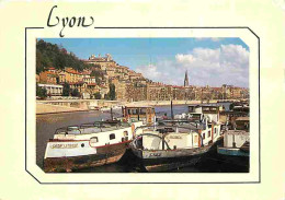 69 - Lyon - Vallée De La Saone - Colline De Fourvière - Bateaux - CPM - Voir Scans Recto-Verso - Autres & Non Classés