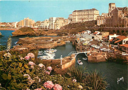 64 - Biarritz - Le Port Des Pêcheurs - Automobiles - Fleurs - CPM - Voir Scans Recto-Verso - Biarritz