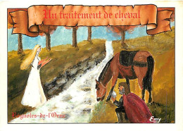 61 - Bagnoles De L'Orne - La Légende Des Eaux De Bagnoles - Illustration - Chevaux - CPM - Voir Scans Recto-Verso - Bagnoles De L'Orne