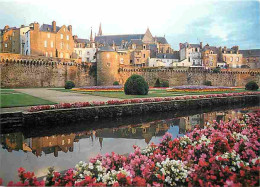 56 - Vannes - La Marle Qui Coule Au Pied Des Remparts - Fleurs - Carte Neuve - CPM - Voir Scans Recto-Verso - Vannes