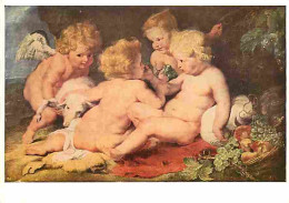 Art - Peinture - Pierre-Paul Rubens - Le Petit Jésus St. Jean Et Deux Anges - Carte Neuve - CPM - Voir Scans Recto-Verso - Peintures & Tableaux