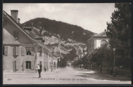 AK Fleurier, Avenue De La Gare  - Fleurier