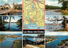 29 - Finistère - Les Rives De L'Odet - Multivues - Carte Géographique Michelin - Voir Scans Recto Verso  - Autres & Non Classés