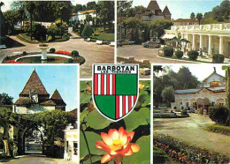 32 - Barbotan Les Thermes - Multivues - Automobiles - Blasons - Fleurs - CPM - Voir Scans Recto-Verso - Barbotan