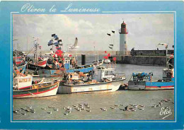 17 - Ile D'Oléron - Le Port De La Cotinière - Bateaux - Flamme Postale De Dolus D'Oléron - CPM - Voir Scans Recto-Verso - Ile D'Oléron