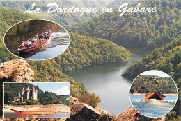 19 - Corrèze - La Dordogne En Gabare - Multivues - Bateaux - Carte Neuve - CPM - Voir Scans Recto-Verso - Autres & Non Classés