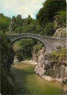 07 - Thueyts - Les Gorges De L'Ardèche - Le Pont Du Diable - Flamme Postale De Pont De Labeaume - CPM - Voir Scans Recto - Andere & Zonder Classificatie