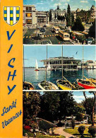 03 - Vichy - Multivues - Automobiles - Bus - Blasons - CPM - Voir Scans Recto-Verso - Vichy
