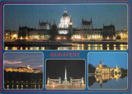 Hongrie - Budapest - Multivues - CPM - Voir Timbre - Voir Scans Recto-Verso - Hungary