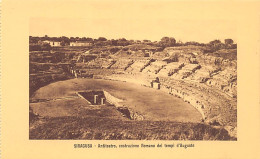 Italia - SIRACUSA - Anfiteatro, Costruzione Romana Dei Tempi D'Augusto - Siracusa