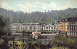 ČESKÁ REP. Czech Rep. - KARLOVY VARY Karlsbad - Hotel Pupp - Tschechische Republik