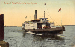 Canada - Québec - Longueuil Ferry Boat Crowwing For Montreal - Altri & Non Classificati