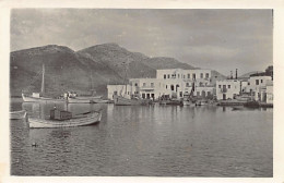 Greece - MILOS - The Harbour - REAL PHOTO - Publ. Unknown  - Greece