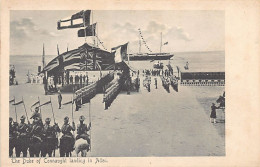 Yemen - ADEN - Landing Of The Duke Of Connaught - Publ. I. Benghiat & Son  - Yémen