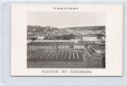 VERVIERS (Liège) Station Et Panorama - Ed. Hayet  - Verviers