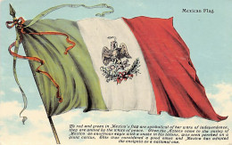 Mexico - La Bandera Mexicana - Mexican Flag - Ed. Eno & Matteson - Mexique
