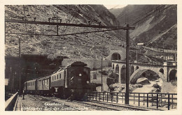 GÖSCHENEN (UR) Elektrischer Zug Der Gottharbahn - Verlag Photoglob 5025 - Göschenen