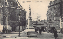 Belgique - BRUXELLES - Monument Ferrer, Aujourd'hui 50 Avenue Franklin Roosevelt, Autrefois Avenue Des Nations - Monumenten, Gebouwen