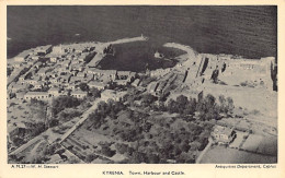 Cyprus - KYRENIA - Town, Harbour And Castle - Publ. Antiquities Department A.M.  - Zypern