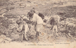 Le Maroc - Femme Arabe à La Source - Ed. Maillet 43 - Andere & Zonder Classificatie