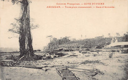 Côte D'Ivoire - ABIDJAN - Terre-plein Commercial - Gare D'Ansuabo - Ed. Inconnu  - Elfenbeinküste