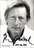CPA Schauspieler Raimund Gensel, Portrait, Autogramm - Attori