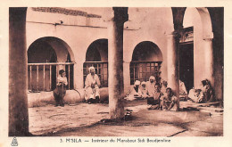 M'SILA - Intérieur Du Marabout Sidi Boudjemline - M'Sila