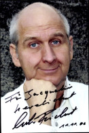 CPA Schauspieler Lutz Reichert, Portrait, Autogramm - Acteurs