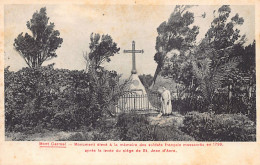 Israel - MOUNT CARMEL - French 1799 War Memorial - Publ. AIDGI  - Israele