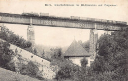 Schweiz - Bern - Eisenbahnbrücke - Bluttürmchen - RingmauerVerlag - Phot. Franco-Suisse  - Bern