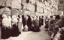 Israel - JERUSALEM - Jews Wailing Place - Publ. American Colony Photo Cards 24 - Israël