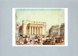 Nantes (44) : La Place Graslin Avec Le Grand Théatre Vers 1826-1828 D'après Une Acquerelle De J. Mallord William Turner - Nantes