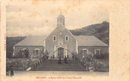 Réunion - SAINT-PAUL - L'église Avant L'incendie - VOIR OBLITERATION - Ed. E. C. Série D - Saint Paul