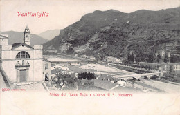 VENTIMIGLIA (IM) Alveo Del Fiume Roja E Chiesa Di S. Giovanni - Ed. Alterocca 2992 - Sonstige & Ohne Zuordnung