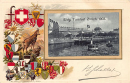 ZÜRICH - Eidg. Turnfest 1903 - Verlag Gebr. Metz 19522 - Zürich