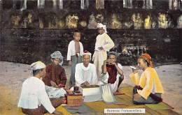 MYANMAR Burma - Burmese Fortune Tellers - Publ. D. A. Ahuja 28 - Myanmar (Burma)