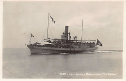 Suisse - Lac Léman (VD) Bateau Salon La Suisse - Ed. Société Graphique Neuchâtel 1547 - Léman (Lac)