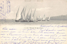 Barques Du Lac Léman (GE) - Ed. Jullien J.J. 2293 - Andere & Zonder Classificatie
