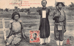 Viet-Nam - TONKIN - Chefs De Bandes Tués Et Capturés Dans Le Phuc-Yen En Septembre 1909 - Ed. P. Dieulefils 319 - Viêt-Nam