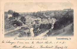 LUXEMBOURG-VILLE - Panorama Pris De La Route D'Eich - Ed. Charles Bernhoeft 1034 - Luxemburg - Stadt