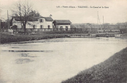 Valdieu-Lutran - Le Canal Et La Gare - Edition Chadourne, Faubourg De France, Belfort - Other & Unclassified