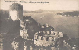 Turkey - ISTANBUL - Castles Of Europe At The Bosphorus - REAL PHOTO - Publ. MB 31 - Türkei