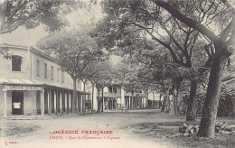 Polynésie - PAPEETE - Quai Du Commerce, Union S.S. Co. - Ed. F. Homes  - Polynésie Française