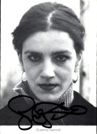 CPA Schauspielerin Susanne Gannott, Portrait Als Beate Sarikakis In Lindenstraße, Autogramm - Acteurs