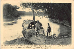 Mali - Passage D'une Rivière En Pirogue - Ed. G.-L. Arlaud  - Mali