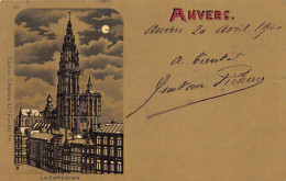 ANTWERPEN - De Kathedraal Bij Nacht - Uitg. G. Blümlein 931 - Antwerpen
