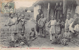Viet-Nam - Cochinchine - Petites Musiciennes - Ed. Poujade De Ladevèze 18 - Vietnam