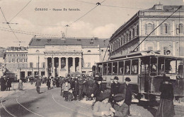 Italia - GENOVA - Tram - Piazza De Ferraris - Ed. Brunner E C. 11627 - Genova (Genua)
